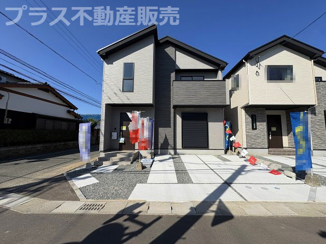 【外観】 | 糸島市潤3丁目3期　3号棟（全5棟）【仲介手数料無料・0円】 | 完成しました。物件内部もご見学頂けます。プラス不動産販売にお任せ下さい。