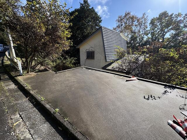 富士見ニュータウンの駐車場