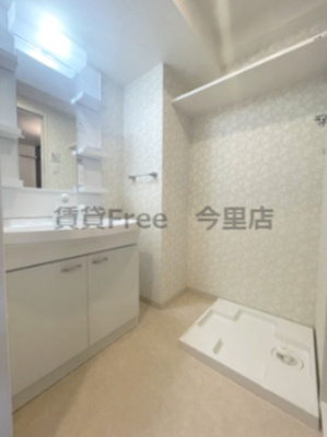 【洗面所】 | Luxe布施北Ⅲ　仲介手数料無料