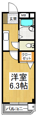 【間取り】 | プリミエール白鷺