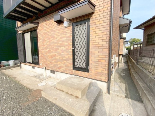 糟屋郡志免町志免中央2丁目　中古戸建の外観|キッチン横の勝手口はお庭に繋がっています！