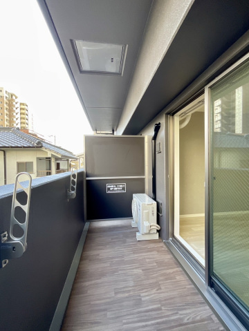 ラルジュ皆実のバルコニー