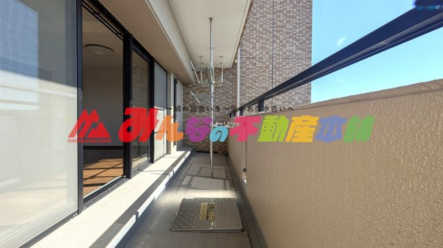 ネオハイツ国分のバルコニー