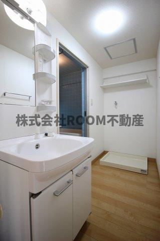 アイン都城の洗面所|使いやすい洗面所です