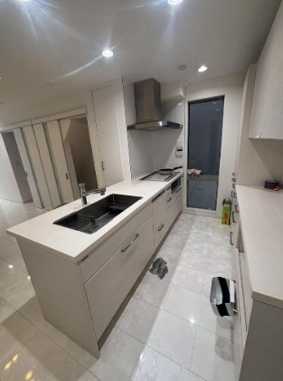 大阪市天王寺区北山町 中古戸建のキッチン