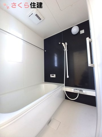 クレイドルガーデン真岡市台町第８　2号棟の浴室|浴室乾燥暖房機