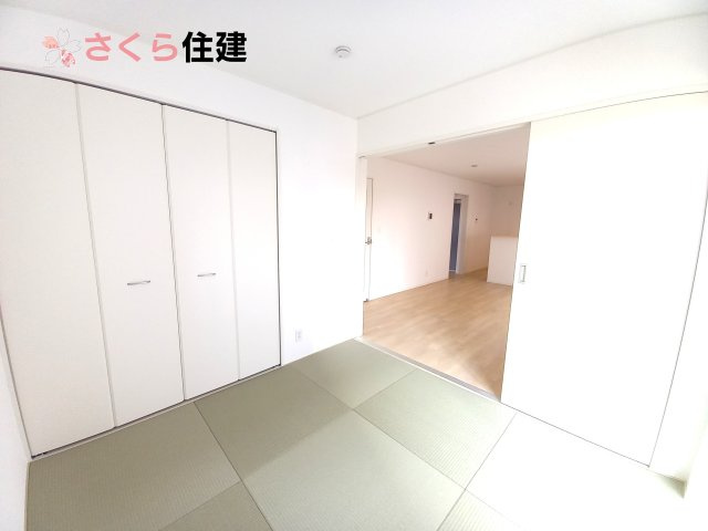 クレイドルガーデン真岡市台町第８　2号棟の和室|おしゃれな畳です