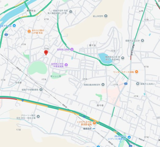 【地図】 | 姫路市下手野5丁目　中古戸建