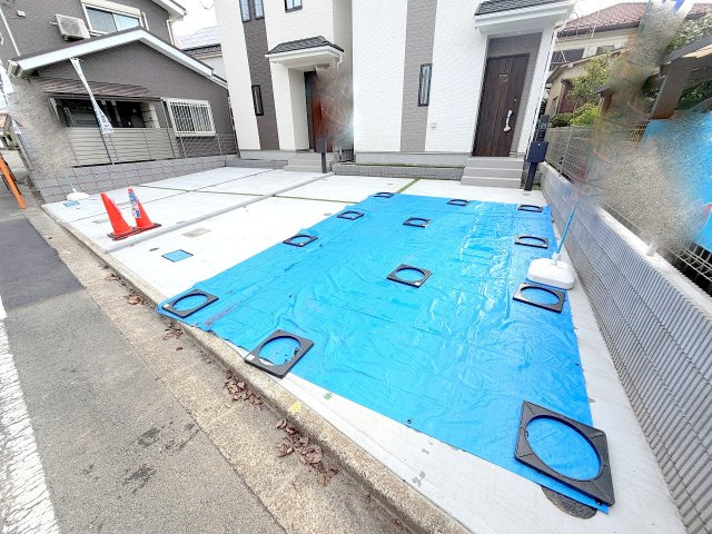 昭島市拝島町2丁目全2棟　新築分譲の駐車場