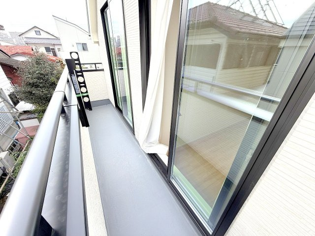 昭島市拝島町2丁目全2棟　新築分譲のバルコニー