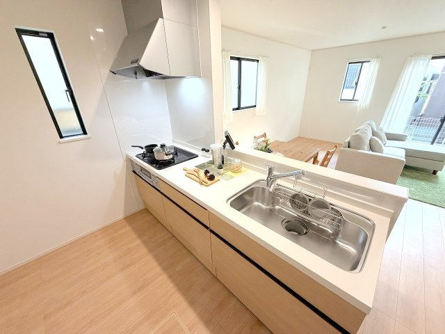 昭島市拝島町2丁目全2棟　新築分譲のキッチン