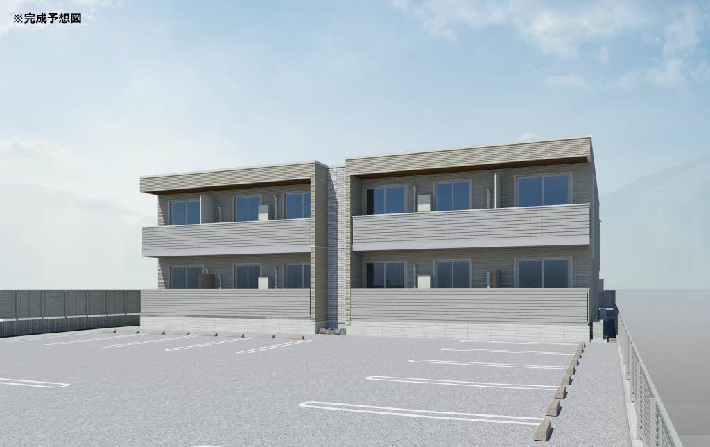 シャーメゾン グラースⅡの外観パース