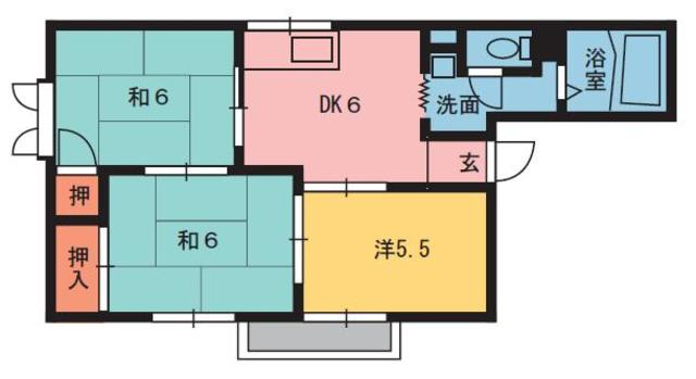 【間取り】 | ベルテック戸坂 | 間取り図