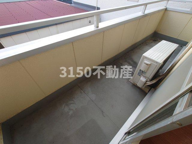 シャルムレジデンスⅡのバルコニー