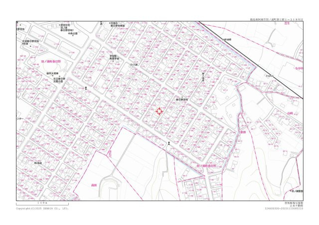 阿南市羽ノ浦町春日野土地の地図