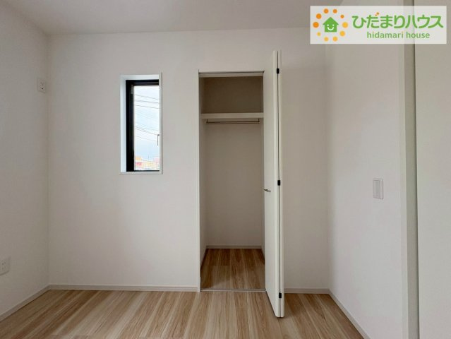 日立市東町3期　新築戸建　1号棟の収納|各居室にはしっかりと収納を完備！