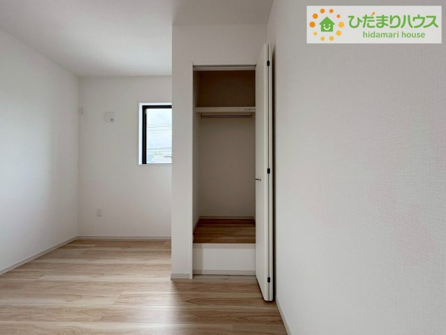 日立市東町3期　新築戸建　1号棟の収納|洋室B収納