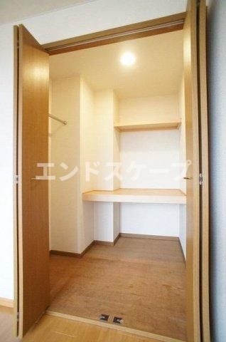 ソレアード・プラーサＣの収納|高崎、前橋のお部屋探しはエンドスケープまで！お客様の理想お聞かせ下さい♪