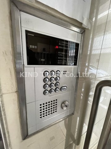 タカノハイム天神橋のセキュリティ|モニター付きインターホンで安心