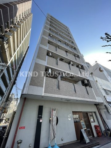 タカノハイム天神橋の外観|落ち着いた雰囲気の外観です