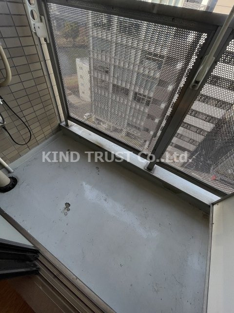 タカノハイム天神橋のバルコニー|陽当たり良好なバルコニーです