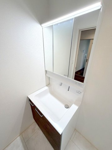 昭島市拝島町2丁目全2棟　新築分譲の独立洗面台