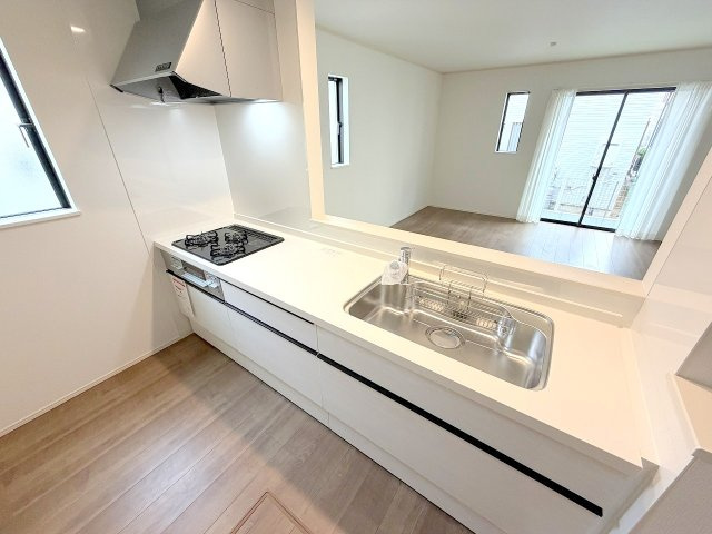 昭島市拝島町2丁目全2棟　新築分譲のキッチン