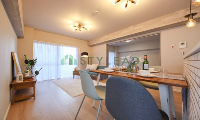 【居間・リビング】 | 日商岩井武蔵小杉マンション