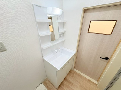 【独立洗面台】 | メゾンドアーサⅡ