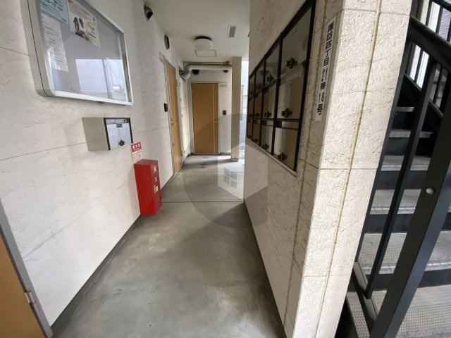 フジパレス城東諏訪2番館のロビー