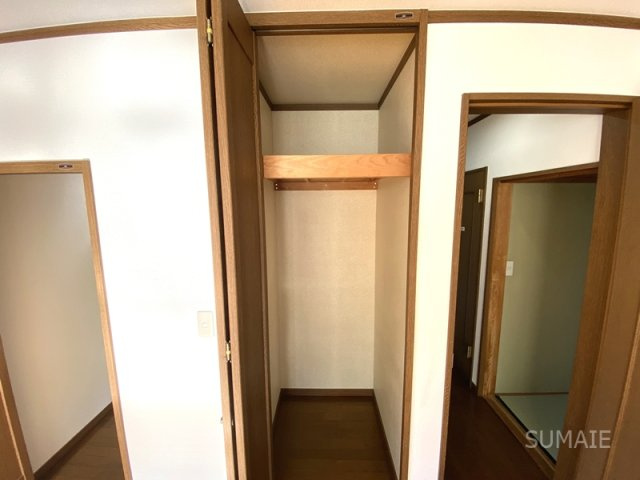 サクヤ加須の収納|2階　6.2帖　クローゼット☆彡