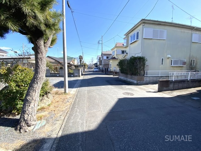 サクヤ加須の外観|前面道路です！