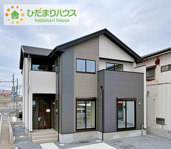 日立市東町3期　新築戸建　2号棟の外観|スタイリッシュな外観です(^^)/