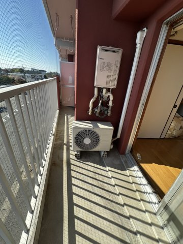 佐賀市木原２丁目の賃貸マンションのバルコニー