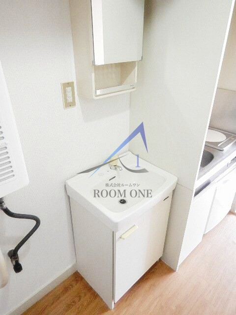 カルタス２１菊川の洗面所|洗面台です。