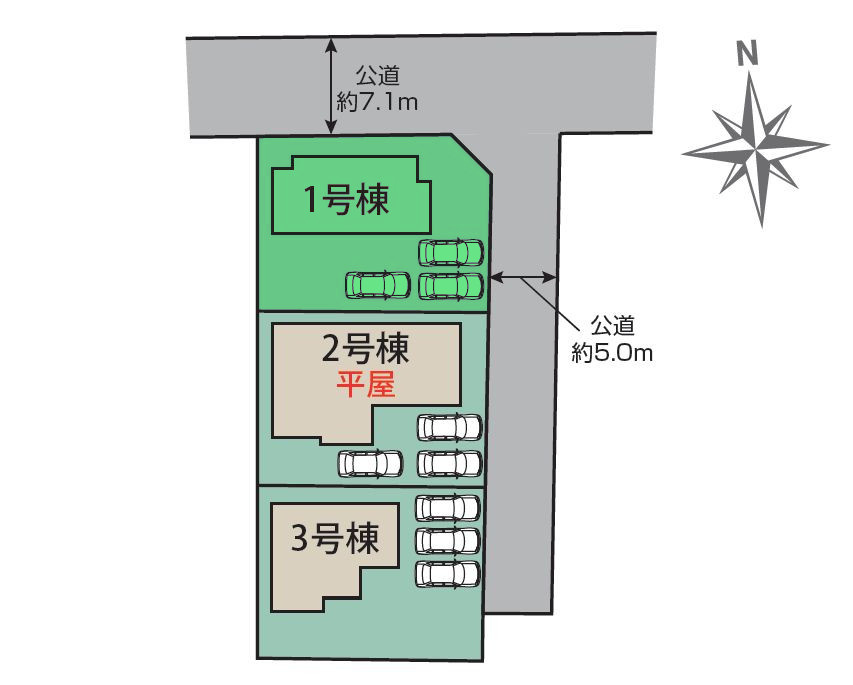 ブルーミングガーデン安中市板鼻ー①の画像