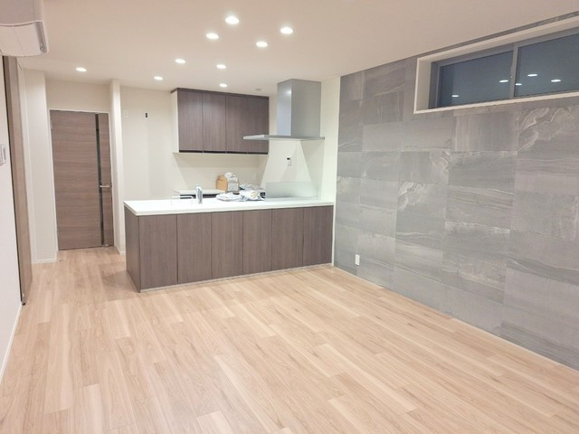 クラスペディア神楽坂の居間・リビング|★会話が弾む対面キッチンのリビング★