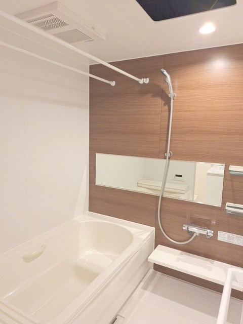 クラスペディア神楽坂の浴室|★ゆったりサイズの浴槽♪追焚・浴室乾燥機付き★