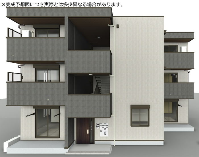 トキネス駒川の外観パース