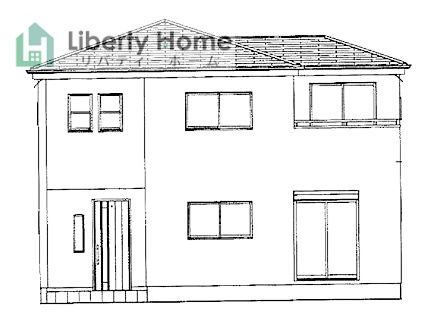 第1笠間市南友部　新築戸建　4号棟