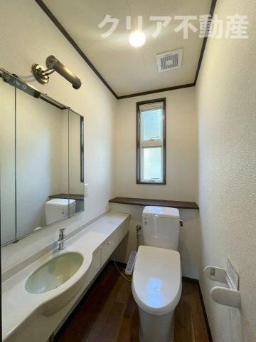 【トイレ】 | 前橋市荒牧町　中古住宅 | 1階