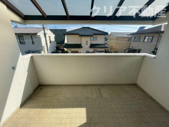 【バルコニー】 | 前橋市荒牧町　中古住宅