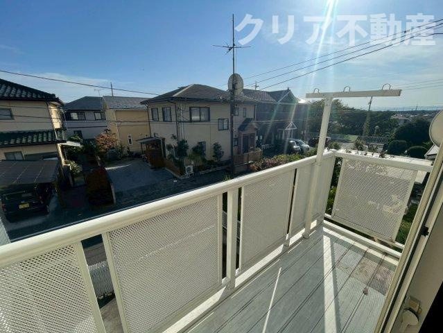 【バルコニー】 | 前橋市荒牧町　中古住宅