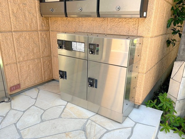 マハロハイムのセキュリティ|★不在時の荷物受け取りに便利な宅配ボックス★