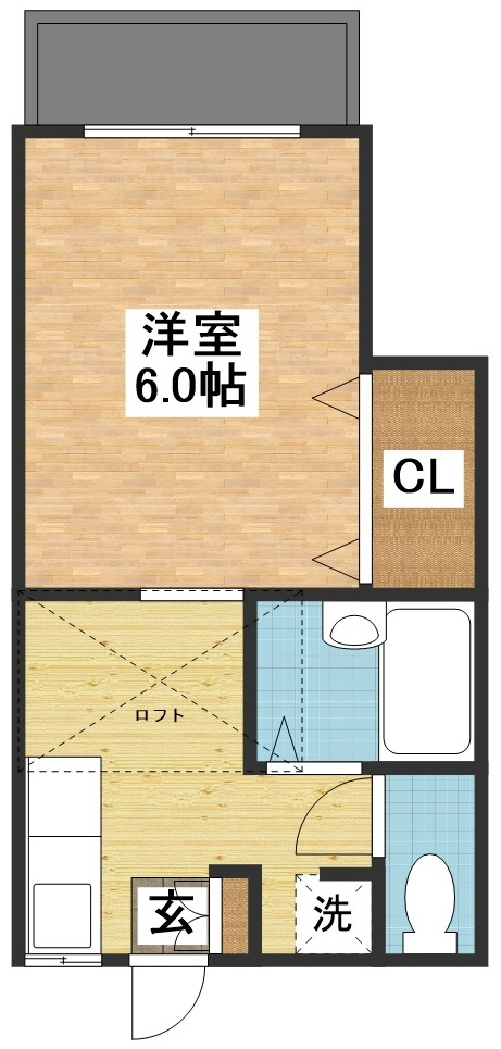 プチメゾン小川の間取り
