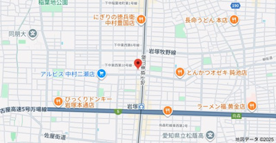 【地図】 | Maison ailes 岩塚