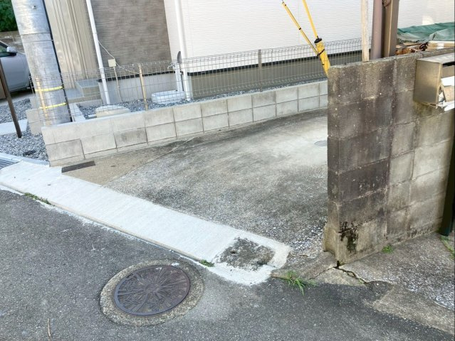 糟屋郡篠栗町大字乙犬　土地の外観|接道部分です！