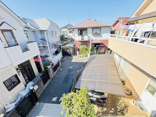 市川市本北方１丁目新築戸建【北方小学校：7分】の展望|バルコニーより西側眺望