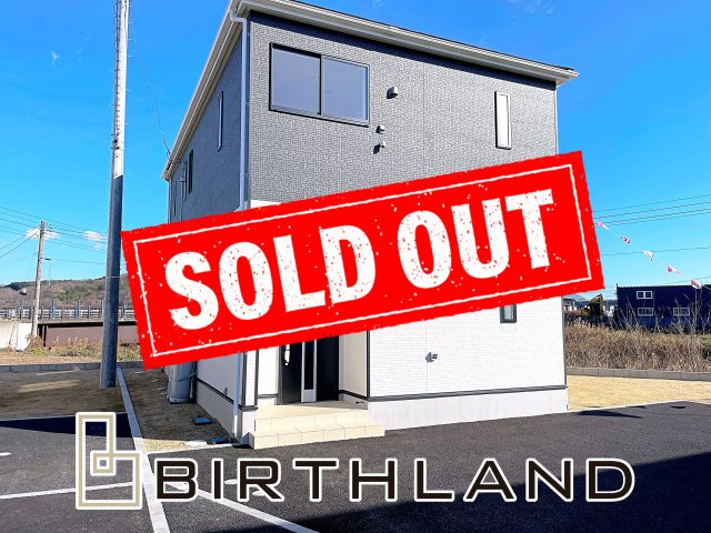 新築戸建・新築建売　西郷村米堀川向＜耐震+制震＞米小・西郷一中の外観|おかげさまでご成約致しました