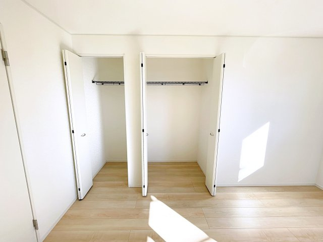 新築戸建・新築建売　西郷村米堀川向＜耐震+制震＞米小・西郷一中の収納|実際にご内覧いただき生活イメージを膨らませてみませんか！